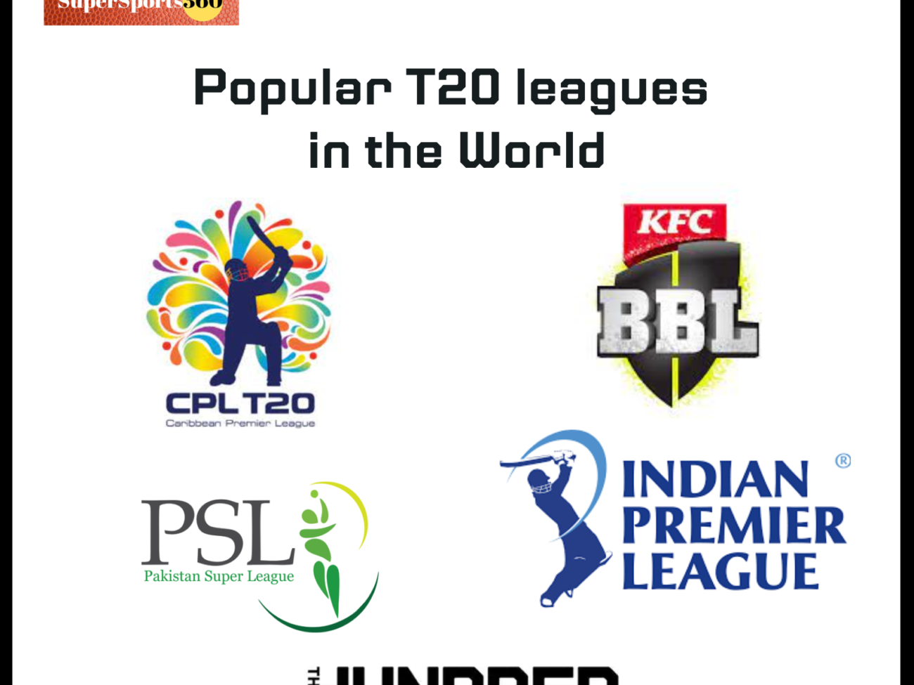 Popular T20 leagues in the World