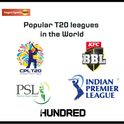 Popular T20 leagues in the World