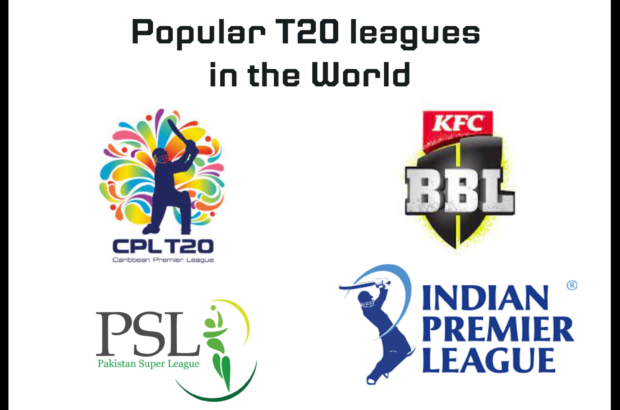 Popular T20 leagues in the World