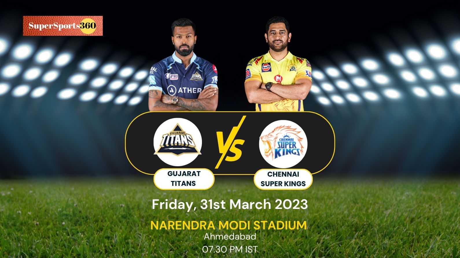 GT VS CSK IPL 2023 Match 01 Team Predictions