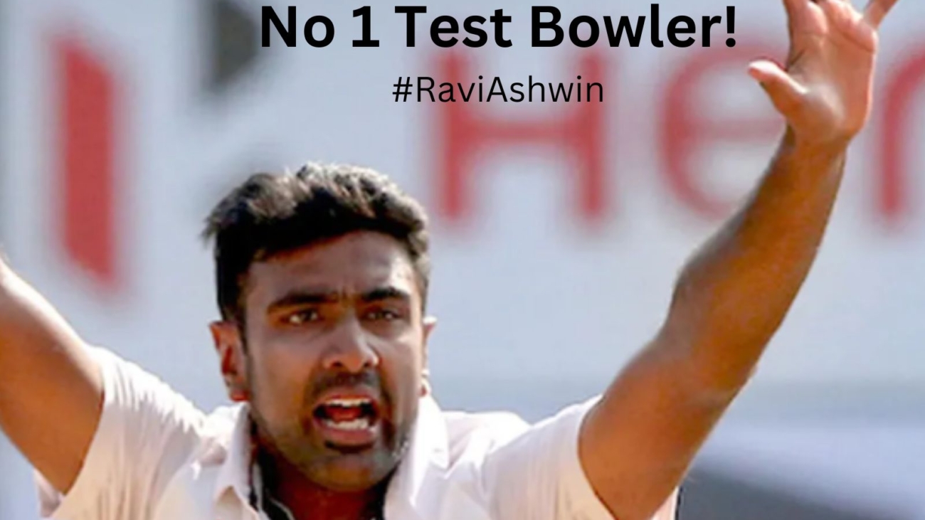Ravichandran Ashwin is the new No 1 Test Bowler