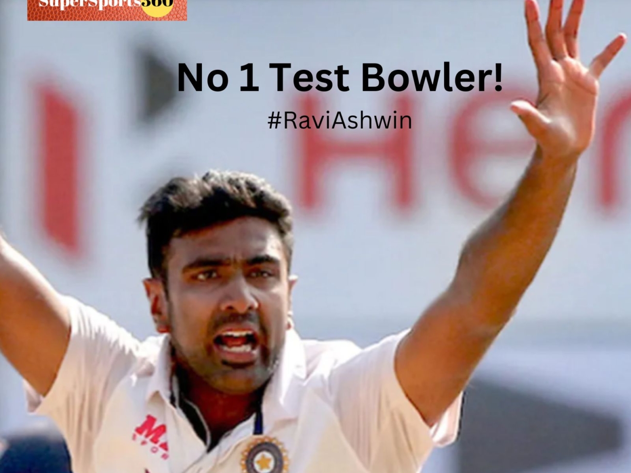 Ravichandran Ashwin is the new No 1 Test Bowler