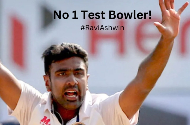 Ravichandran Ashwin is the new No 1 Test Bowler