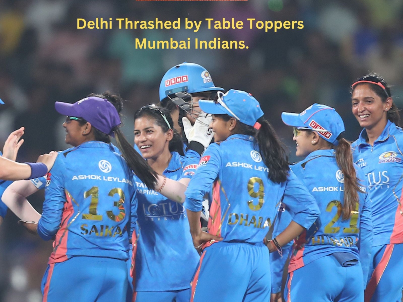 WPL 2023: Delhi Thrashed By Table Topper Mumbai Indians