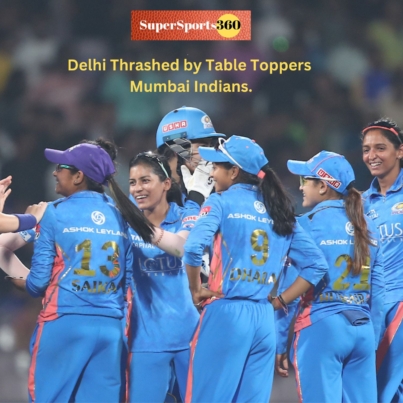 WPL 2023: Delhi Thrashed By Table Topper Mumbai Indians