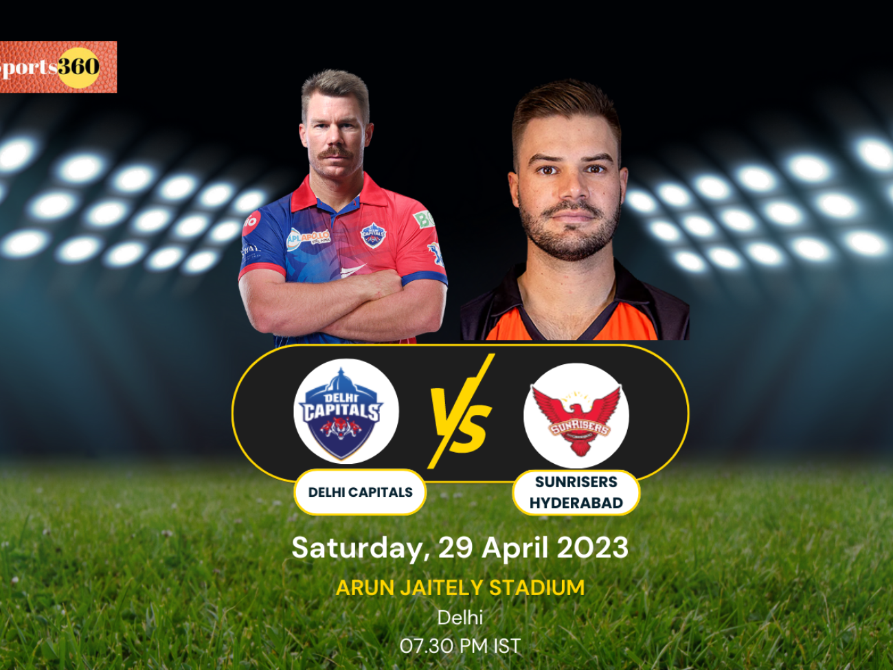 Delhi Capitals vs Sunrisers Hyderabad