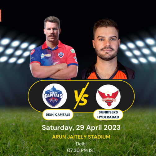Delhi Capitals vs Sunrisers Hyderabad