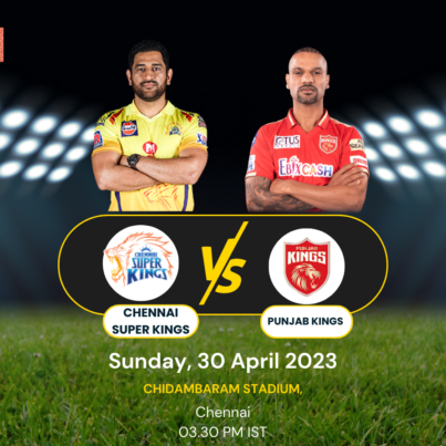 Chennai Super Kings vs Punjab Kings