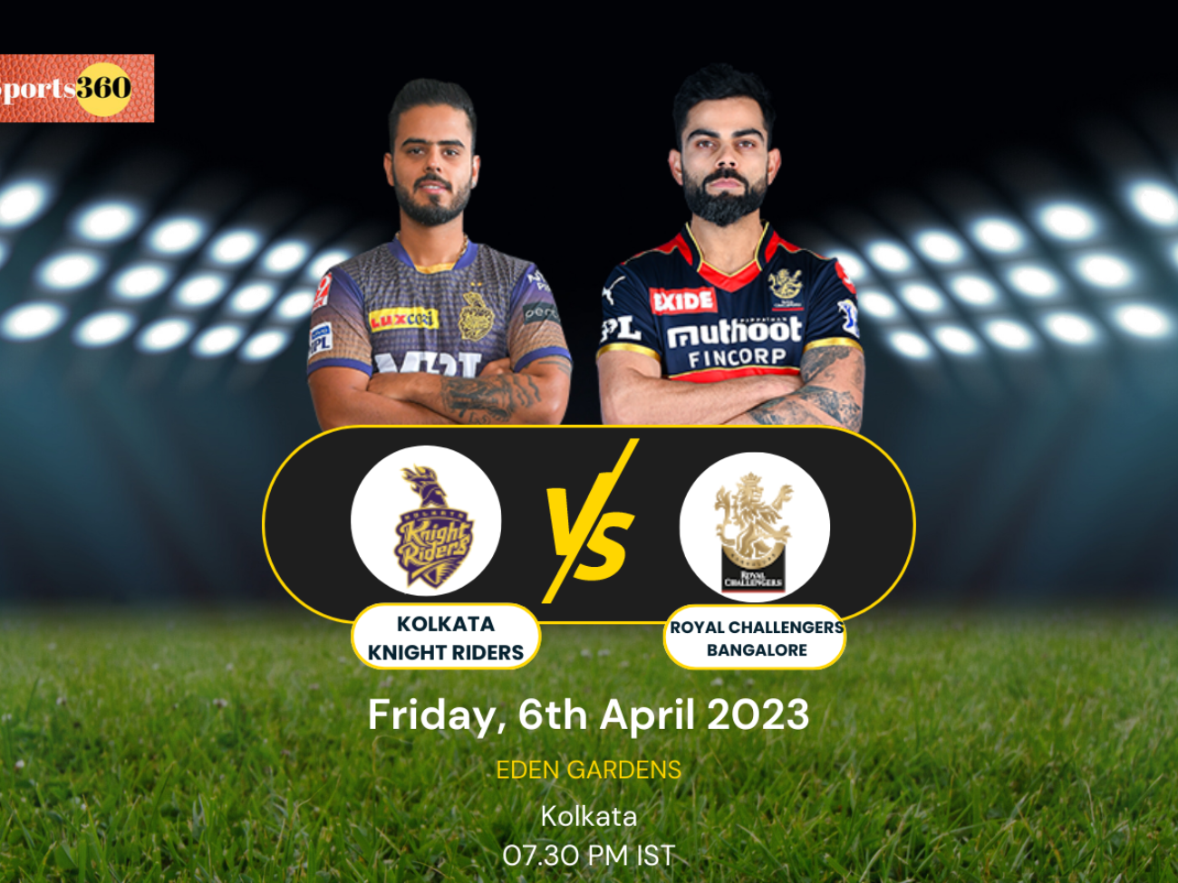 IPL 2023 KKR Vs RCB Match prediction & Updates