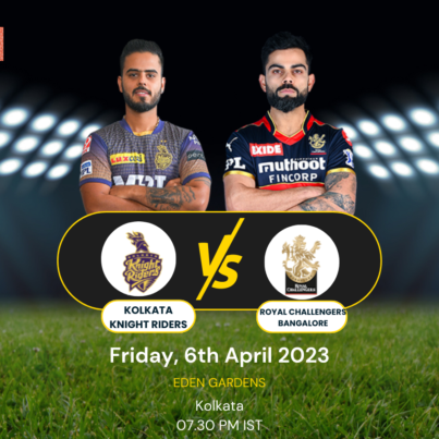 IPL 2023 KKR Vs RCB Match prediction & Updates