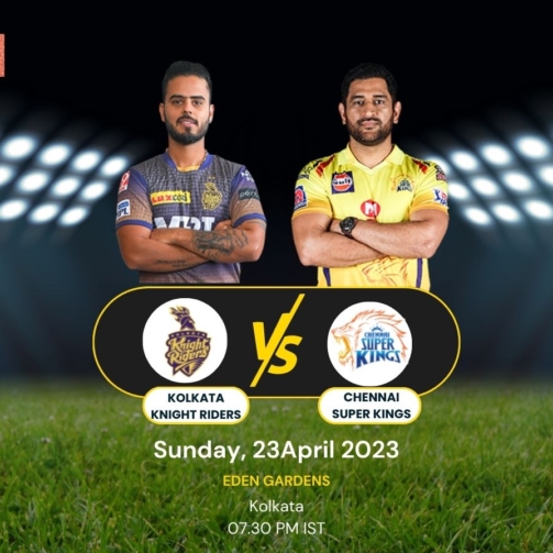 Kolkata Knight Riders vs Chennai Super Kings