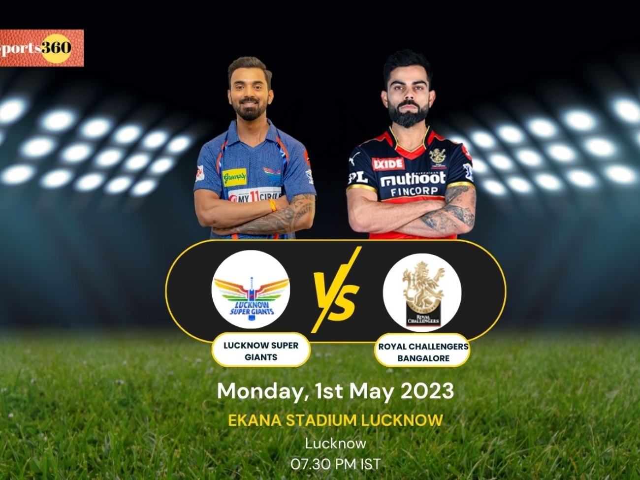 LSG vs RCB match no 43 Ipl 2023