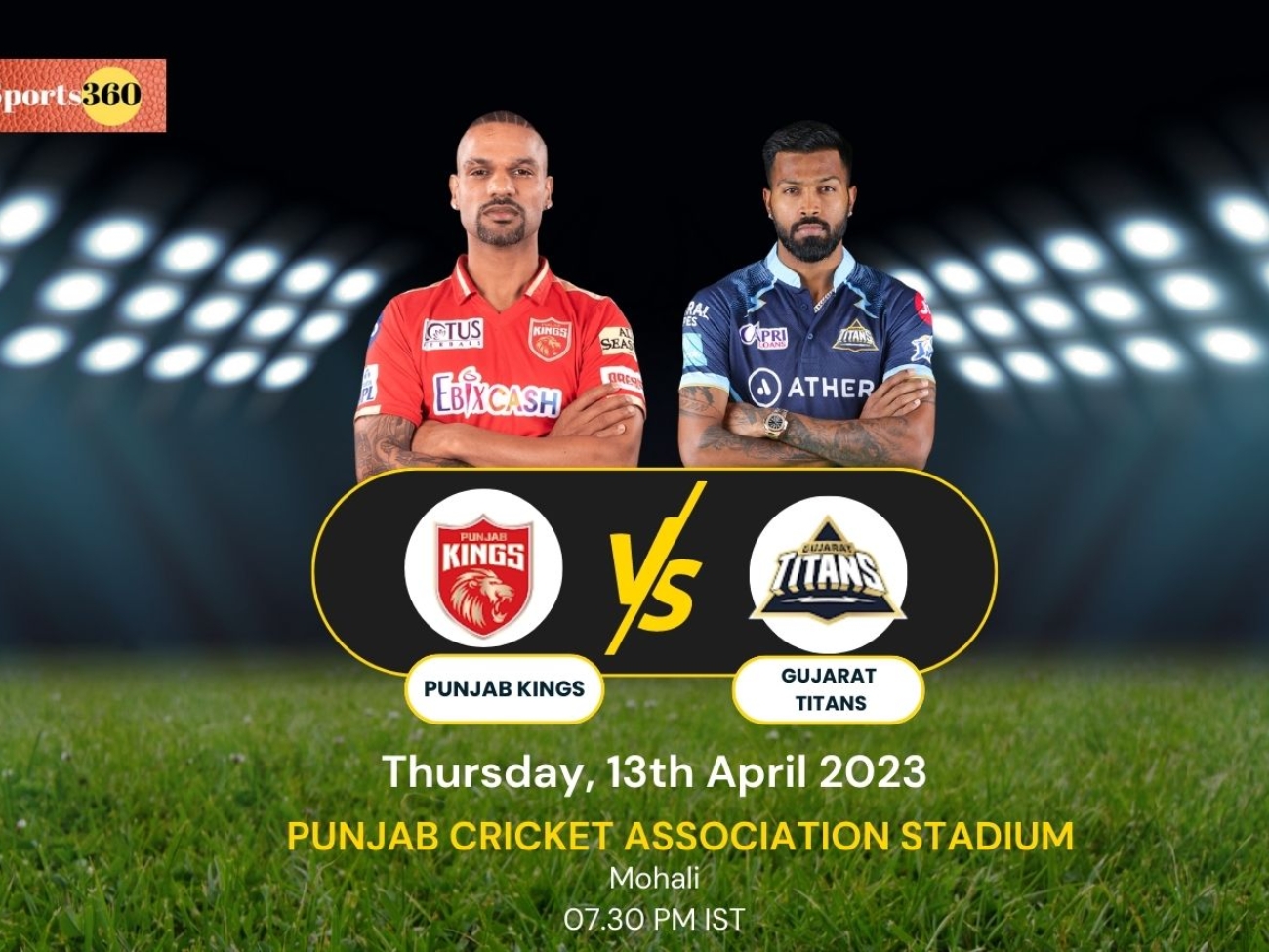 IPL 2023: PBKS Vs GT Match Dream 11 Predictions