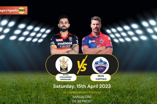 RCB vs Delhi capitals - 15th april.