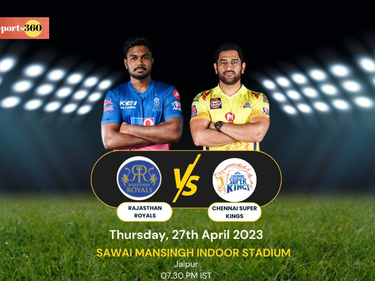 IPL 2023 Match no.37 Rajasthan Royals Vs Chennai Super Kings