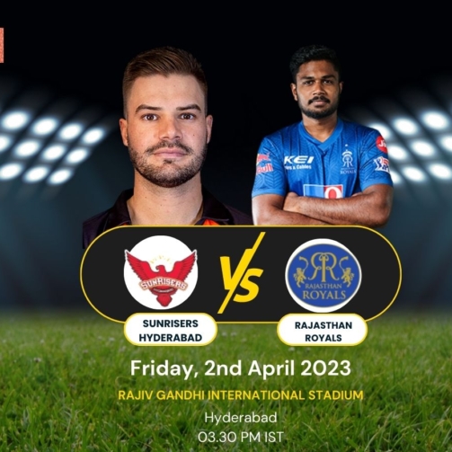 Sunrisers Hyderabad Vs Rajasthan Royals IPL 2023 Match 01 Team Predictions