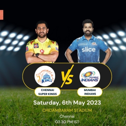Chennai Super Kings vs Mumbai Indians Match no 49 IPL 2023