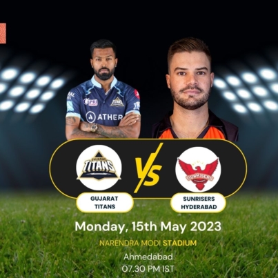 Gujarat Titans vs Sunrisers Hyderabad