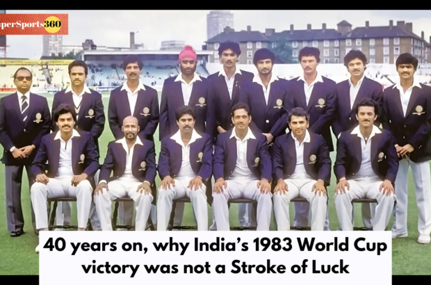 40 years on, why India’s 1983 World Cup victory was not a Stroke of Luck