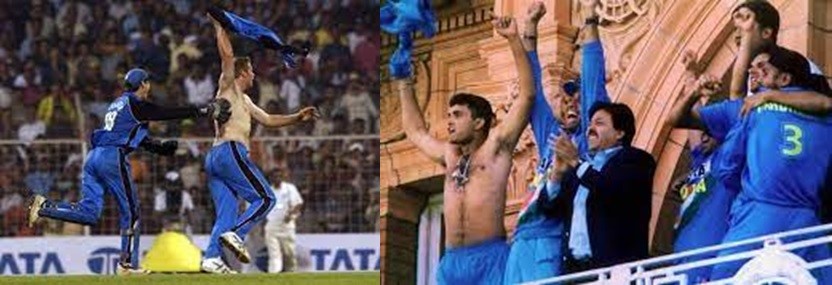 Sourav Ganguly in Lords