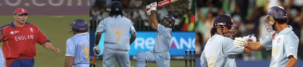 Yuvaraj Singh vs Andrew Flintoff