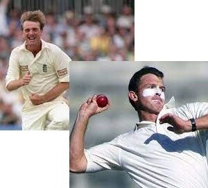 Craig Mc Dermott and Phil Tufnell