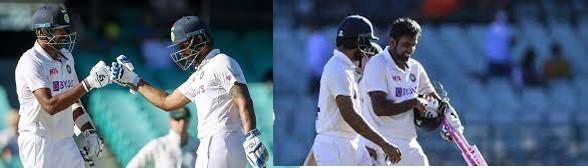 Hanuma Vihari and Ashwin Ravichandran