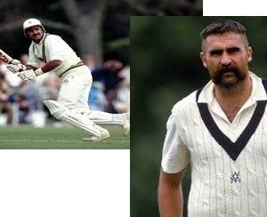 Merv Hughes to Javed Miandad