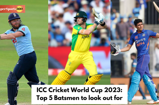 ICC Cricket World Cup 2023: Top 5 Batsmen to look out for
