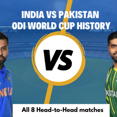 India vs Pakistan ODI World Cup History: All 8 Head-to-Head matches