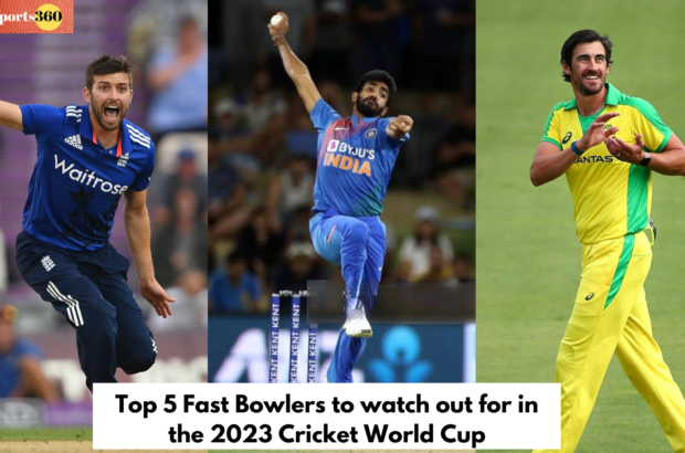 Top 5 Fast Bowlers to watch out for in the 2023 Cricket World Cup