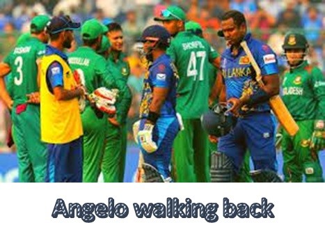 Angelo waking back