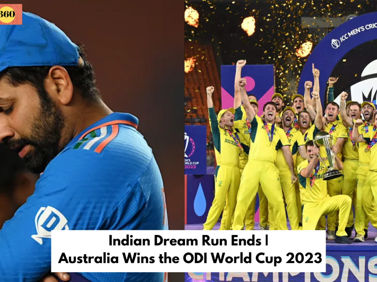 Indian Dream Run Ends | Australia Wins the ODI World Cup 2023
