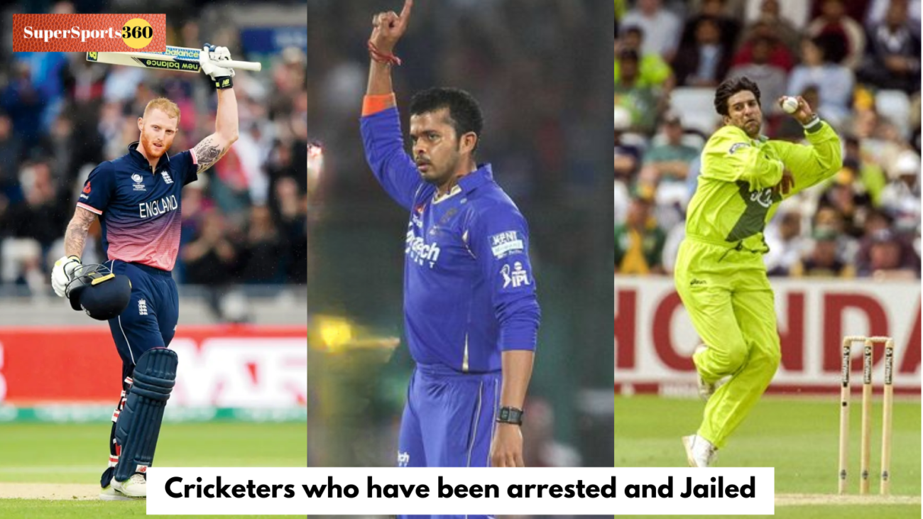 Cricketers who have been arrested and Jailed