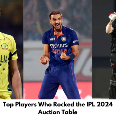 Top Players Who Rocked the IPL 2024 Auction Table