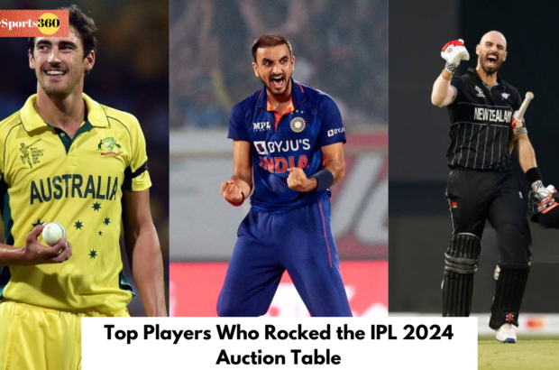 Top Players Who Rocked the IPL 2024 Auction Table