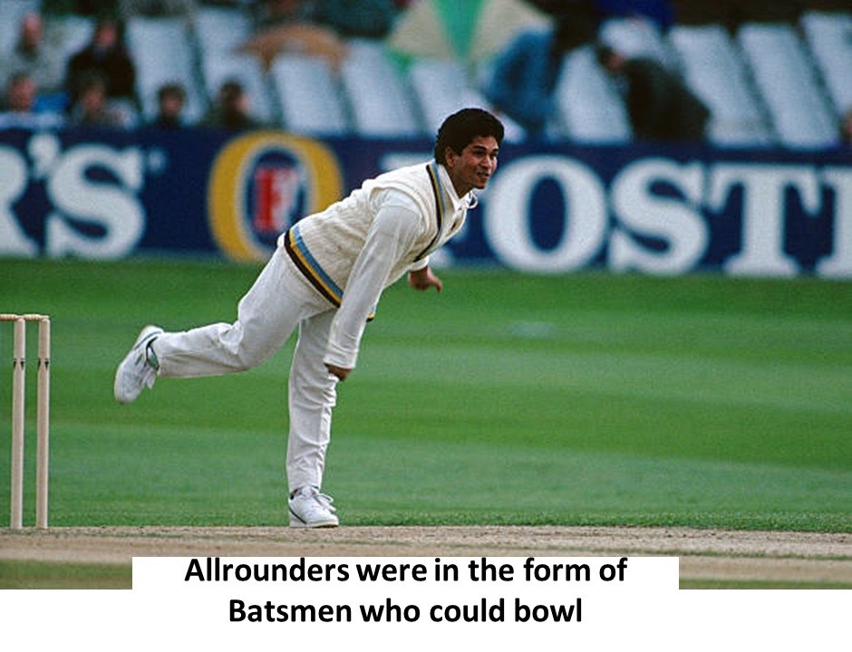  form of batsman who could bowl