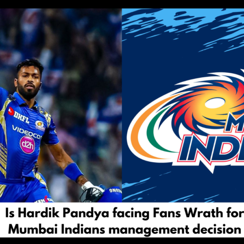 Is Hardik Pandya facing Fans Wrath for Mumbai Indians management decision