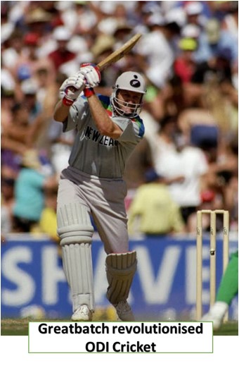 Greatbatch revolutionised ODI Cricket