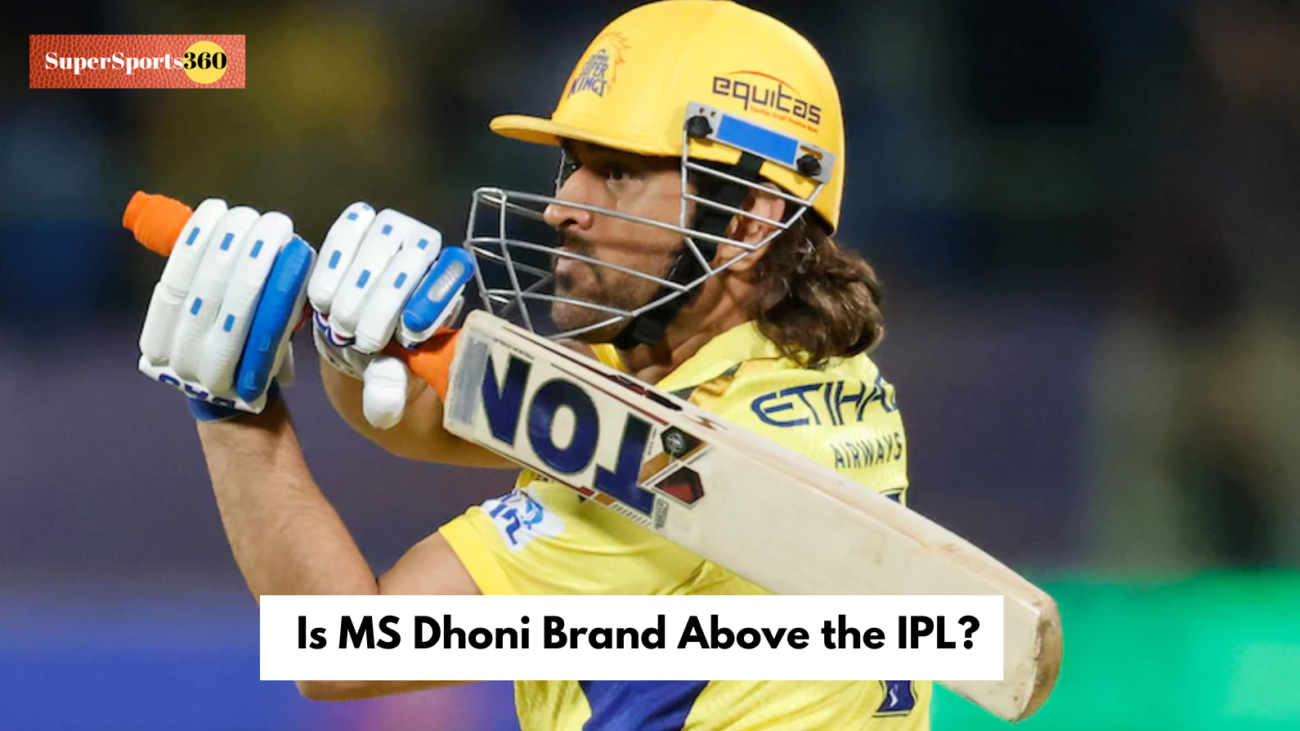 Is MS Dhoni Brand Above the IPL?