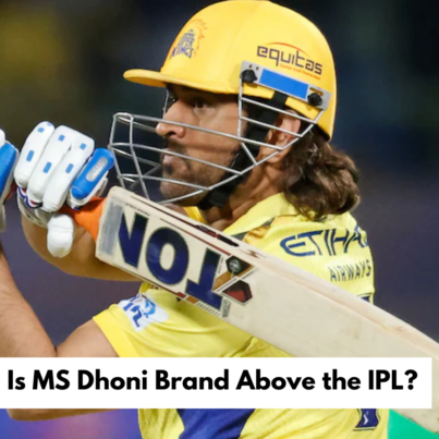 Is MS Dhoni Brand Above the IPL?