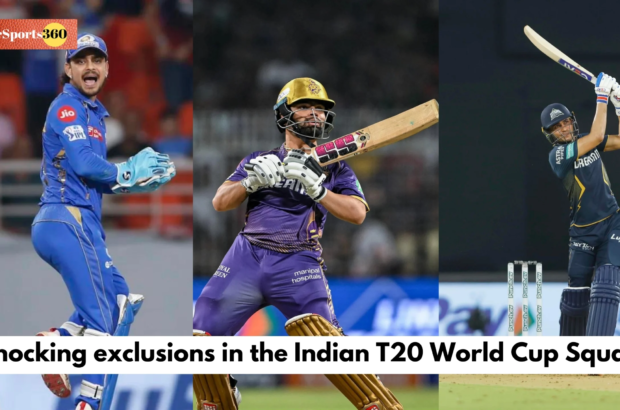 Shocking exclusions in the Indian T20 World Cup Squad