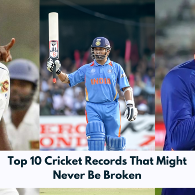 Top 10 Cricket Records That Might Never Be Broken
