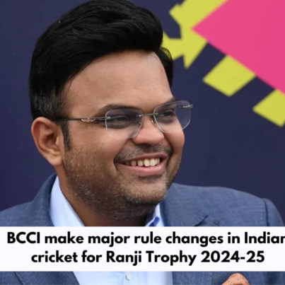 BCCI make major rule changes in Indian cricket for Ranji Trophy 2024-25