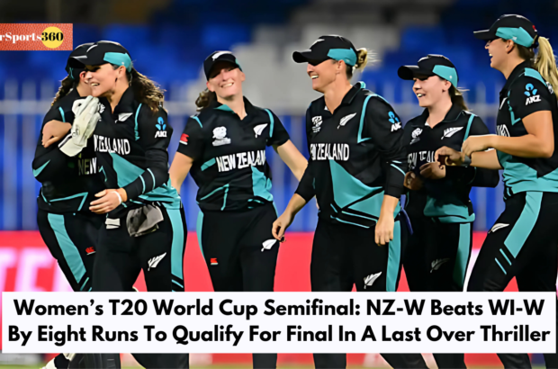 Women’s T20 World Cup Semifinal: NZ-W Beats WI-W By Eight Runs To Qualify For Final In A Last Over Thriller