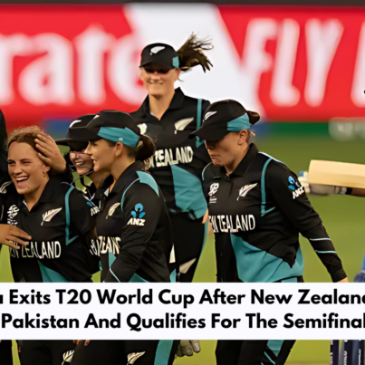 India Exits T20 World Cup After New Zealand Beat Pakistan And Qualifies For The Semifinals