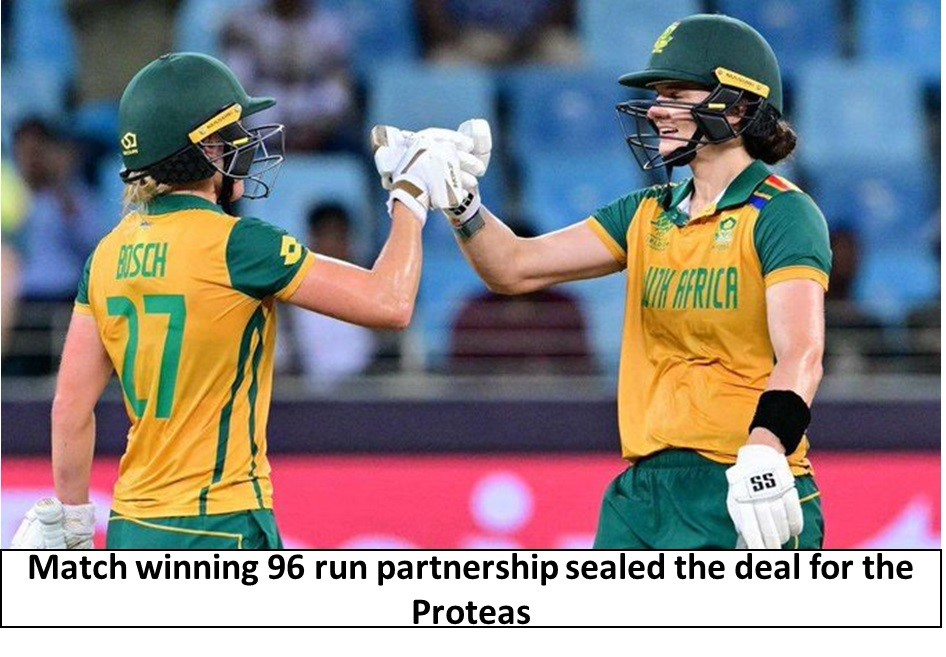 match winning 96 run partnership selaed the deal for the proteas